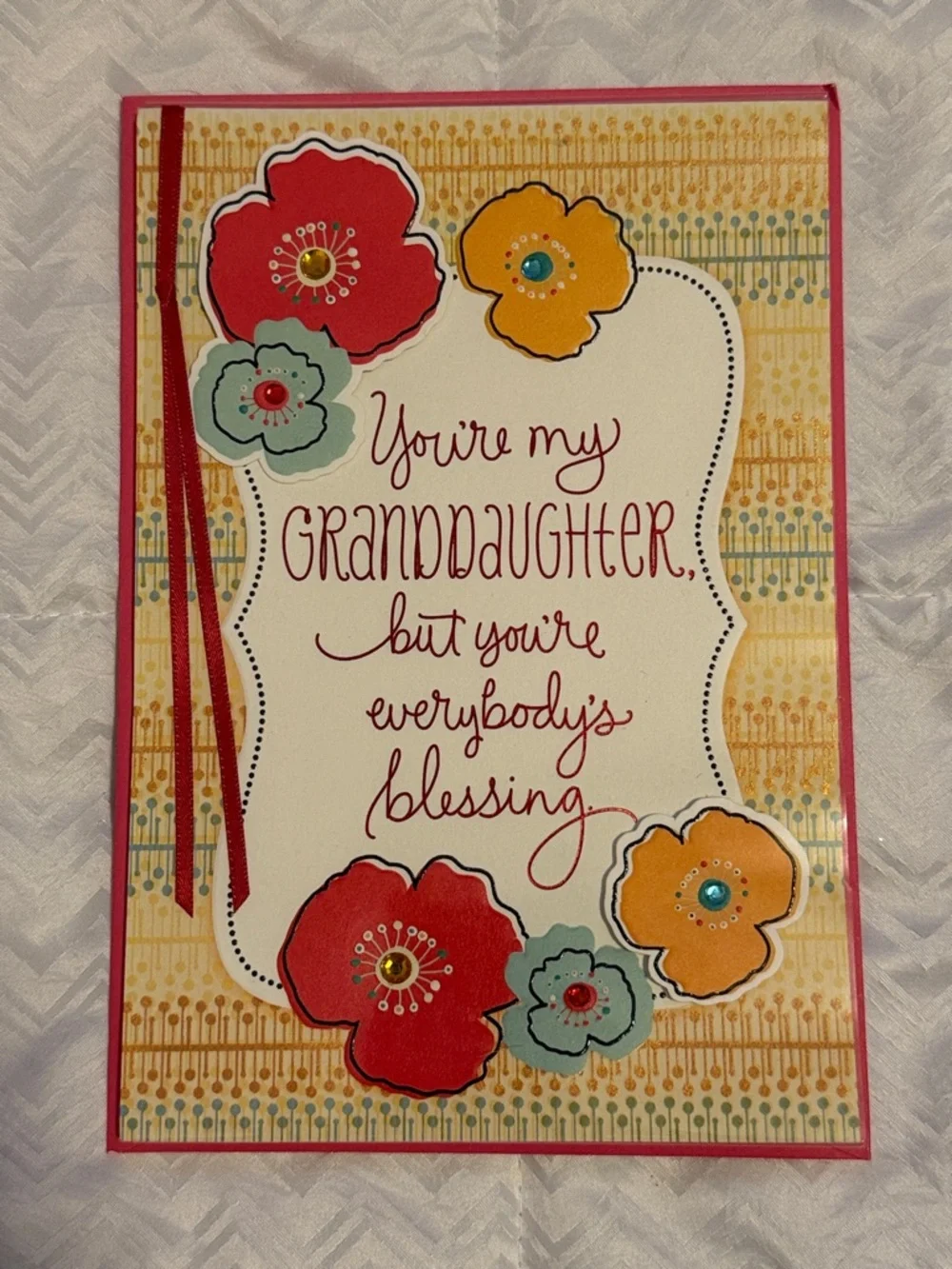 🌻 Bundle of 2 Hallmark Granddaughter Birthday Cards